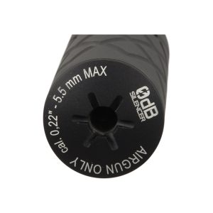 Big Game Air Guns | 0db Silencer Compact Black 03